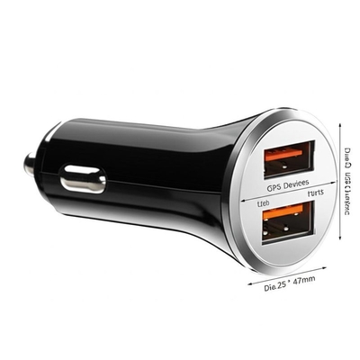 kaufen Dual-USB-Autoladegerät 2,4A 3,0A für 12V-24V Eingang online manufacture