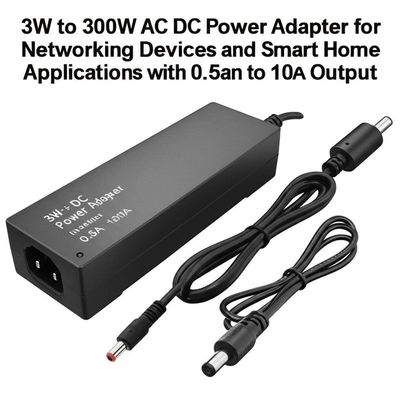 kaufen 3W to 300W AC DC Power Adapter for Networking Devices and Smart Home Applications with 0.5A to 10A Output online manufacture