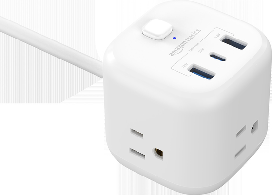 Ein guter Preis. Drei USB-Anschlüsse 18W Max Smart Power Strips mit Wechselstromanschluss 125V10A 1250W Online