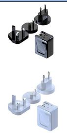 Ein guter Preis. Austauschbarer Stecker-Wand-Berg-Stromadapter mit Wechselstrom 15W/18W/24W Online